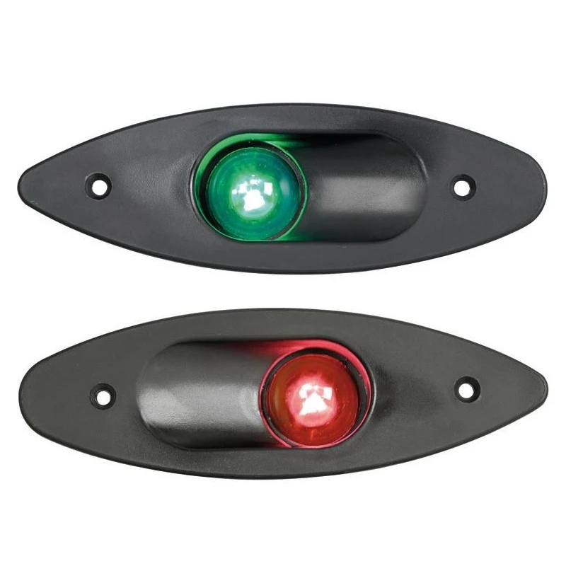 OSCULATI Feu De Navigation à Encastrer Noir 3 OSCULATI Feu De Navigation à Encastrer Noir