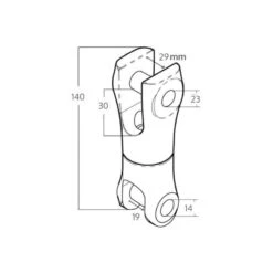 OSCULATI Jonction émérillon Chaine / Ancre ø 12 à 14 Mm -Plastimo Magasin osculati jonction emerillon chaine ancre o 12 a 14 mm 1