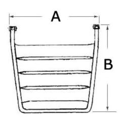 OSCULATI Passerelle Iroko Sans échelle 45 X 45 Cm -Plastimo Magasin osculati passerelle avec echelle 45 x 45 cm 1