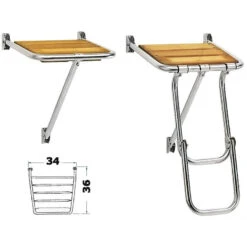 OSCULATI Plateforme Compacte Iroko