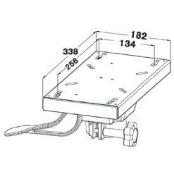 OSCULATI Platine De Siège 338 X 182 Mm 5 OSCULATI Platine De Siège 338 X 182 Mm -Plastimo Magasin osculati platine de siege 338 x 182 mm 1