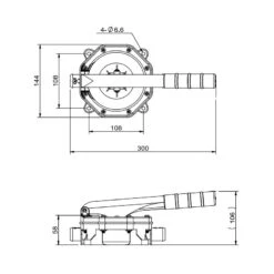 SEAWORLD Pompe De Cale à Membrane -Plastimo Magasin osculati pompe de cale a menbrane 1