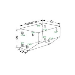 OSCULATI Réservoir Eaux Noires Avec Rétreint -Plastimo Magasin osculati reservoir eaux noirs avec retreint 2