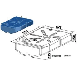 OSCULATI Réservoir Essence -Plastimo Magasin osculati reservoir essence 7