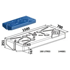 OSCULATI Réservoir Essence Fond De Cale -Plastimo Magasin osculati reservoir essence fond de cale 4