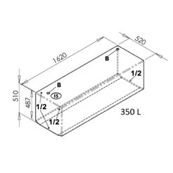 OSCULATI Réservoir 165 à 600 L -Plastimo Magasin osculati reservoir grande capacite 215 l 4