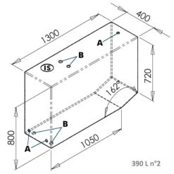 OSCULATI Réservoir 165 à 600 L -Plastimo Magasin osculati reservoir grande capacite 215 l 5