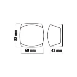 OSCULATI Sphera II à LED / Noir -Plastimo Magasin osculati sphera ii a led noir 2