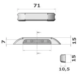 OSCULATI Spot LED Inox Extérieur -Plastimo Magasin osculati spot led inox exterieur 2