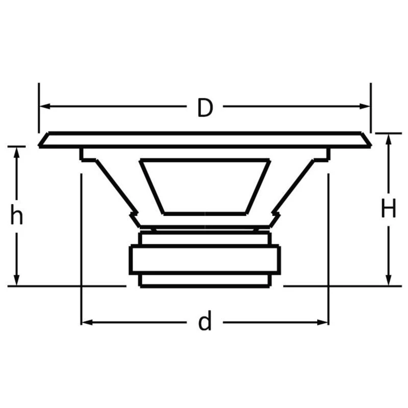 OSCULATI Subwoofer 8" étanche 4 OSCULATI Subwoofer 8" étanche – Image 2