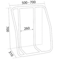 OSCULATI Support Radeau Vertical 11 OSCULATI Support Radeau Vertical -Plastimo Magasin osculati support radeau universel 4