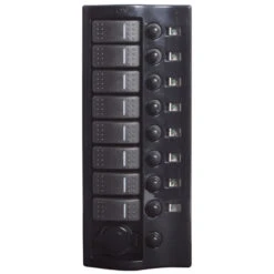 OSCULATI Tableau 9 Disjoncteurs Noir