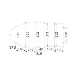 OSCULATI Taud Pour Bateau à Console -Plastimo Magasin osculati taud pour bateau a console 3