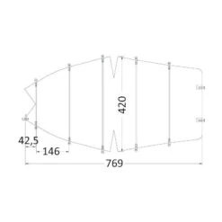 OSCULATI Taud Pour Bateau à Console -Plastimo Magasin osculati taud pour bateau a console 4