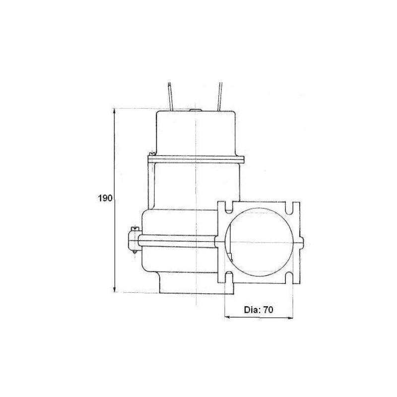 OSCULATI Ventilateur De Cale 260 M3 4 OSCULATI Ventilateur De Cale 260 M3 – Image 2