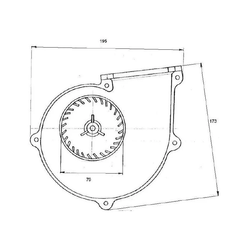 OSCULATI Ventilateur De Cale 260 M3 5 OSCULATI Ventilateur De Cale 260 M3 – Image 3