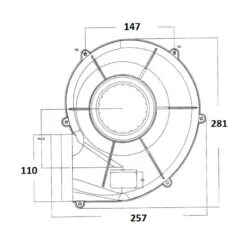 OSCULATI Ventilateur Sur étrier -Plastimo Magasin osculati ventilateur sur etrier 3