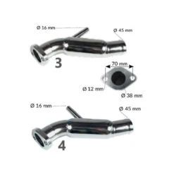 PALBY Coude D’échappement VOLVO Penta MD 1-3, 6, 7, 11, 17 -Plastimo Magasin palby coude dechappement volvo penta md 1 3 6 7 11 17 2