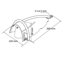 PLASTIMO Arceau Boîte Dorade -Plastimo Magasin plastimo arceau boite dorade 1