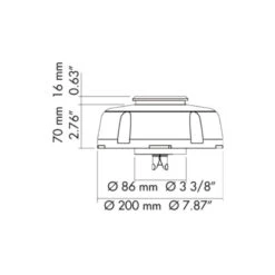 PLASTIMO Boîte Dorade Cool'n Dry | 295 X ø 100 Mm -Plastimo Magasin plastimo boite dorade cool n dry 295 x o 100 mm 1