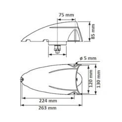 PLASTIMO Boite Dorade Profilée 12 PLASTIMO Boite Dorade Profilée -Plastimo Magasin plastimo boite dorade profilee bateau 4