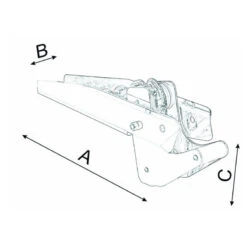 PLASTIMO Davier à Bascule -Plastimo Magasin plastimo davier a bascule 1