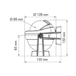 PLASTIMO Offshore 95 Sur étrier -Plastimo Magasin plastimo offshore 95 4