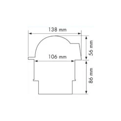 PLASTIMO Olympic 100 - Rose Conique -Plastimo Magasin plastimo olympic 100 rose conique 1