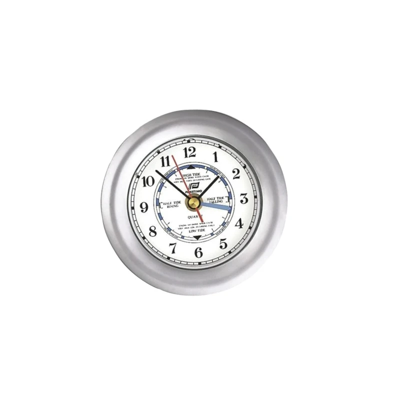 PLASTIMO Pendule à Marée Chromé Mat 4" 3 PLASTIMO Pendule à Marée Chromé Mat 4"