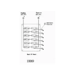 PLASTIMO Tableau 6 Disjoncteurs 5 PLASTIMO Tableau 6 Disjoncteurs -Plastimo Magasin plastimo tableau electrique 12v 6 disjoncteurs 1