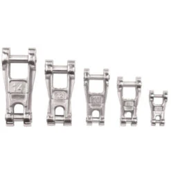 PLASTIMO Connecteur Chaîne-ancre Inox à émerillon