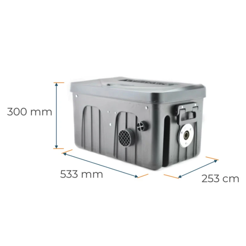 PUNDMANN Chauffage Stationnaire Mobile | Réservoir 5L + LifePo4 5 PUNDMANN Chauffage Stationnaire Mobile | Réservoir 5L + LifePo4 – Image 3