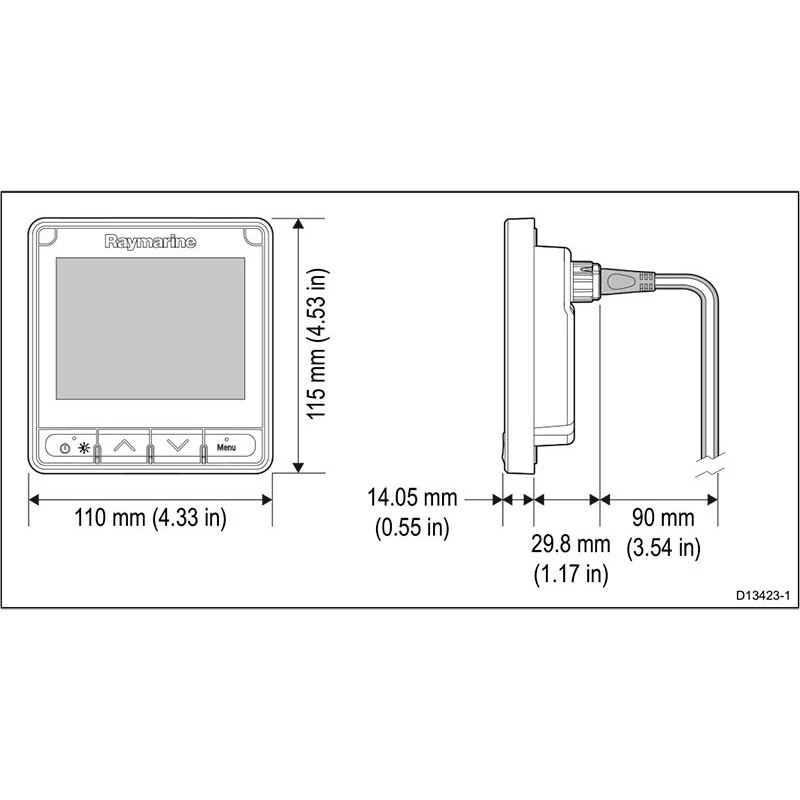 RAYMARINE Ecran Multifonction I70s 7 RAYMARINE Ecran Multifonction I70s – Image 5