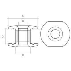 ROPEYE Double TDP -Plastimo Magasin ropeye double tdp filoir passe pont 2