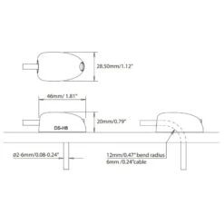 SCANSTRUT Passe-fil DS-H6 -Plastimo Magasin scanstrut passe fil ds h6 1