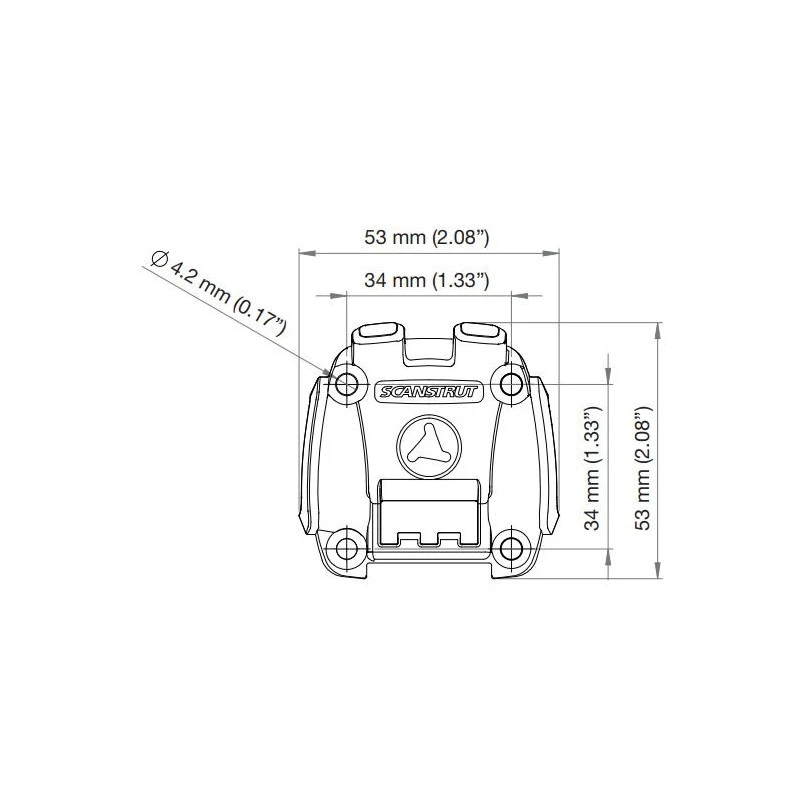 SCANSTRUT Rokk Mini Base à Visser RLS-104 5 SCANSTRUT Rokk Mini Base à Visser RLS-104 – Image 3