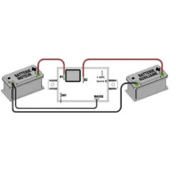 SCHEIBER Coupleur Séparateur 70A Compatible EURO 6 -Plastimo Magasin scheiber coupleur separateur 70a compatible euro 6 2