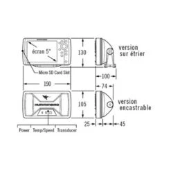 HUMMINBIRD Helix 5 G2 DI -Plastimo Magasin sondeur de peche down imaging humminbird helix 5 g2 di 2