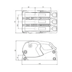 SPINLOCK Bloqueur XTS0814/3 -Plastimo Magasin spinlock bloqueur xts08143 1