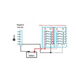 LALIZAS Tableau électrique SP Ultra Anthracite -Plastimo Magasin switch panel sp12 ultra 12 waterproof switches inox 316 c 1