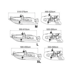 TREM Housse De Bateau 4,25 à 7,10 M -Plastimo Magasin trem housse de bateau 3