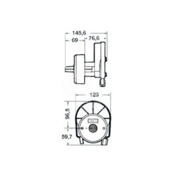 ULTRAFLEX T67 Kit Direction Max 55 CV -Plastimo Magasin ultraflex direction t67 moteur hb 3