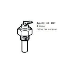 VDO Capteur De Température (huile, Eau) -Plastimo Magasin vdo capteur de temperature huile eau 2