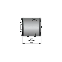 VETUS Chauffe-eau Double Paroi 20 à 55L -Plastimo Magasin vetus chauffe eau double paroi 2