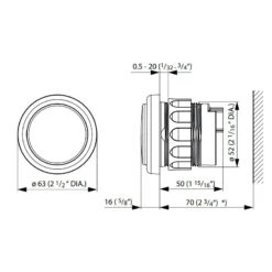 VETUS Indicateur De Niveau D'eau -Plastimo Magasin vetus indicateur de niveau d eau 3