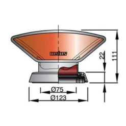 VETUS Manche à Air Inox ø 75 Mm -Plastimo Magasin vetus manche a air inox o 75 mm 1