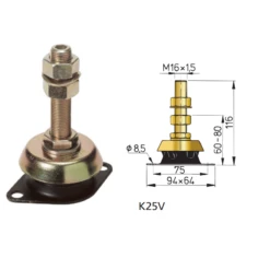VETUS Silent Bloc K 1 Ou 2 Cylindres 6-20 CV 7 VETUS Silent Bloc K 1 Ou 2 Cylindres 6-20 CV -Plastimo Magasin vetus silent bloc k 1 ou 2 cylindres 6 20 cv 1