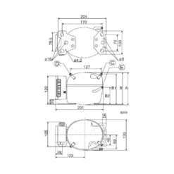 VITRIFIGO Groupe Froid BD35F Horizontal -Plastimo Magasin vitrifigo bd35f horizontal 1