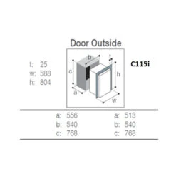 VITRIFRIGO Cadre Montage Pour C115i -Plastimo Magasin vitrifrigo cadre montage pour c115i 1