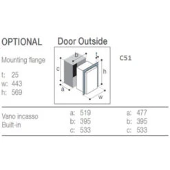 VITRIFRIGO Cadre Montage Pour C42 & C51 -Plastimo Magasin vitrifrigo cadre montage pour c42 c51 2